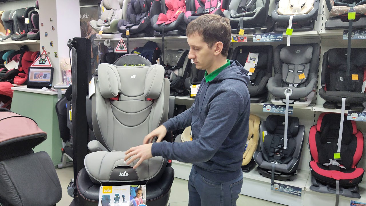Автокроесло JOIE TRAVER ISOFIX (15-36 кг)