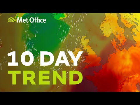 10 Day trend - How long will the heat last? 05/08/20