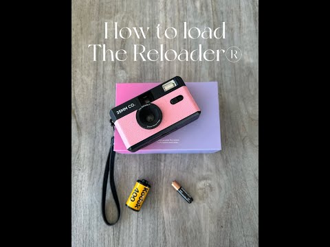 How to load the 35mm Co Reloader Camera