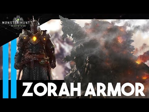 How To Get Zorah Magdaros GEMS and Armor FAST - Monster Hunter World
