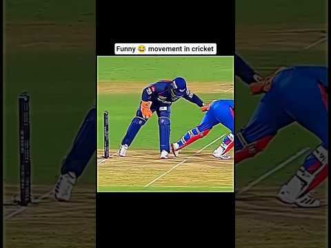 Funny 🤣 movement in cricket 😂🏏