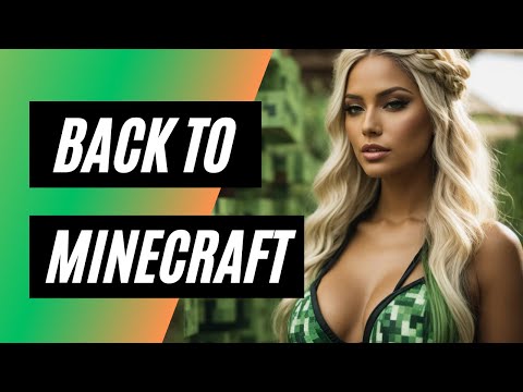 Unbelievable AI Goddess Art in Minecraft!