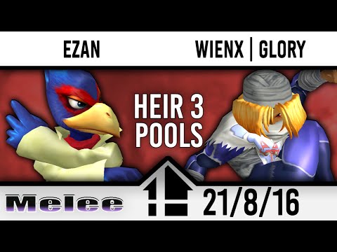Heir 3 Pool D - Ezan (Falco) vs WienX | Glory (Sheik)