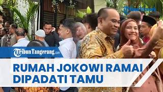 Rumah Jokowi Diserbu Warga hingga Pejabat di Momen Idulfitri untuk Silaturahmi