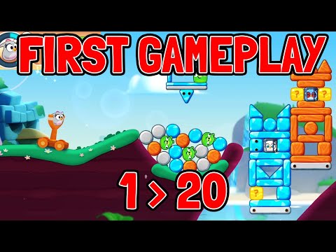 ANGRY BIRDS JOURNEY - First Gameplay  #1 - Level 1-20