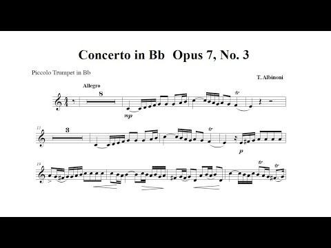 Tomaso Albinoni: Concerto op.7 n.3 (Hakan Hardenberger, trumpet) I