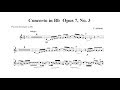 Tomaso Albinoni: Concerto op.7 n.3 (Hakan Hardenberger, trumpet) I