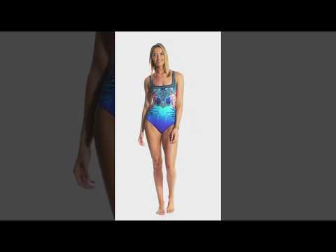 Gottex Oahu More Coverage Square Neck One Piece Swimsuit | SwimOutlet.com