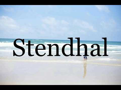 How To Pronounce Stendhal🌈🌈🌈🌈🌈🌈Pronunciation Of Stendhal