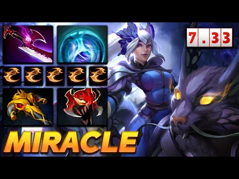 Miracle Luna 7.33b Undisputed Force - Dota 2 Pro Gameplay [Watch & Learn]