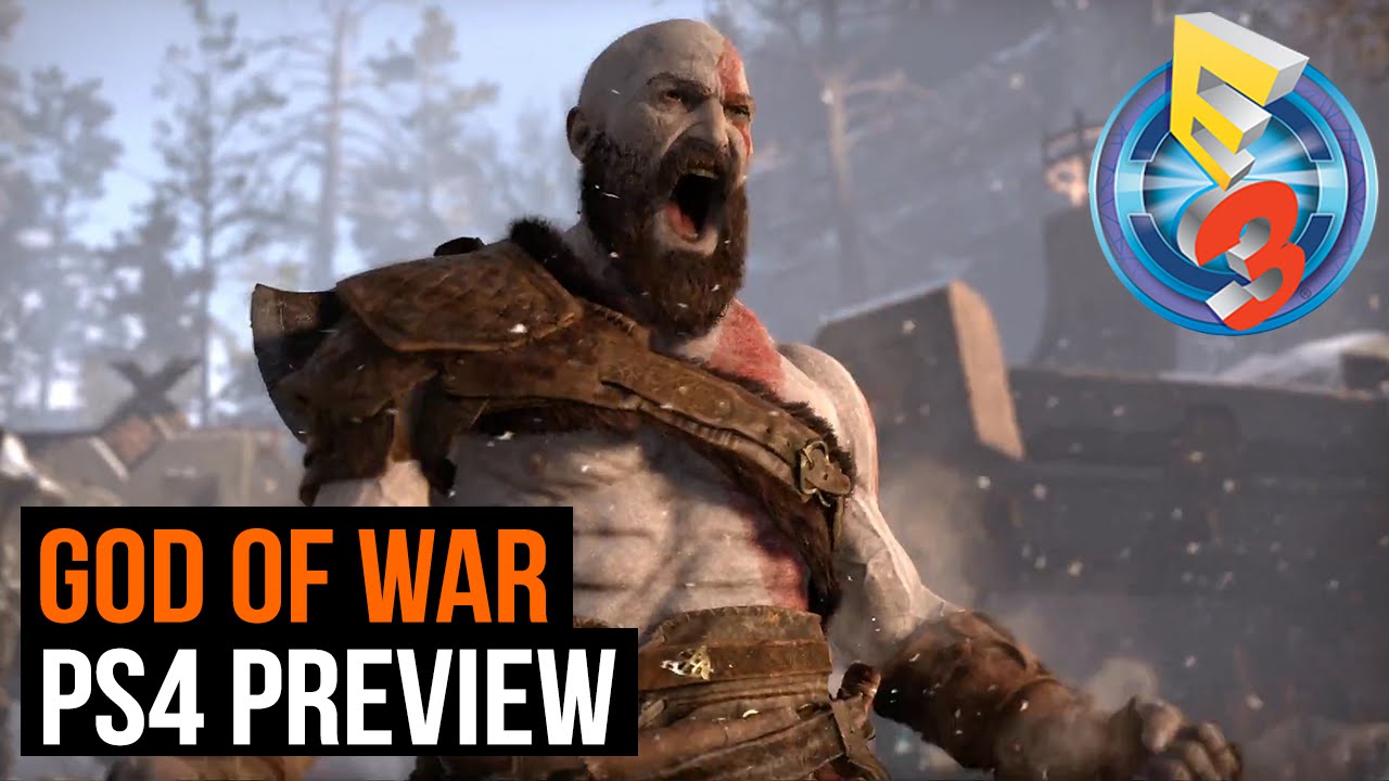 God of War PS4 gameplay preview - YouTube