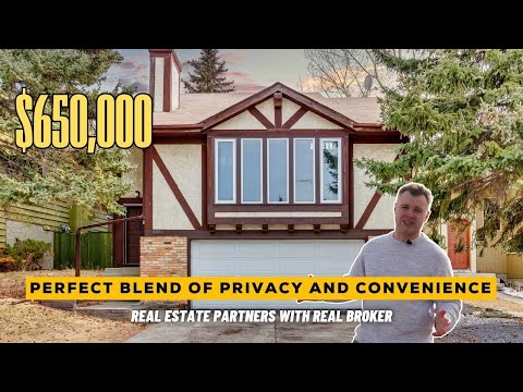 Perfect Home Backing Onto Greenspace And School In Ranchlands!