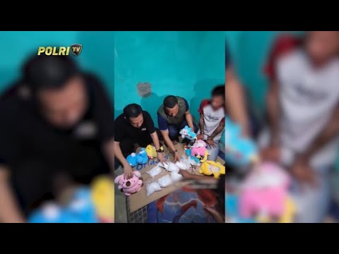 DITRESNARKOBA PMJ BERHASIL UNGKAP NARKOTIKA JENIS SABU 6 KG DI DALAM BONEKA