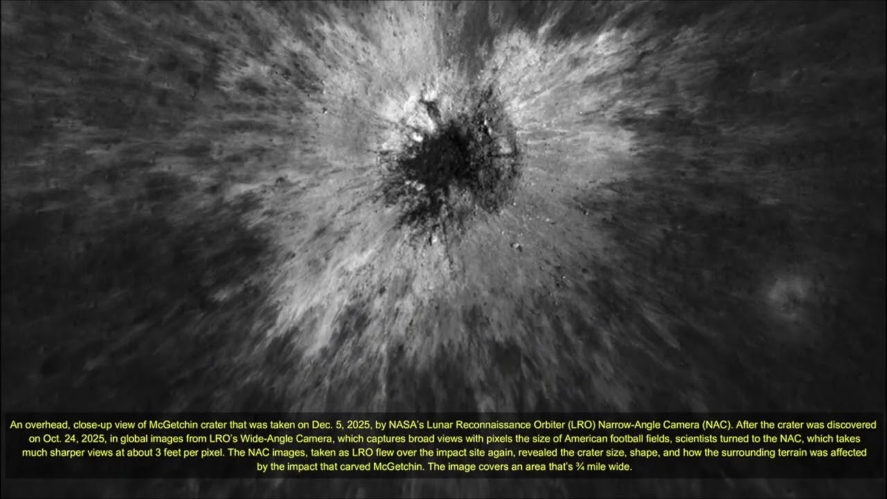 DESCUBREN UN NUEVO CRÁTER ENORME EN LA LUNA-COMO IMPACTA EN LAS FUTURAS BASES LUNARES.