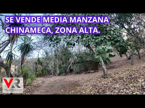 SE VENDE MEDIA MANZANA EN ZONA ALTA DE CHINAMECA/$37,000/SAN MIGUEL, EL SALVADOR.