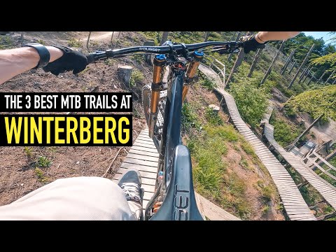 RIDING THE BEST TRAILS AT WINTERBERG BIKEPARK!