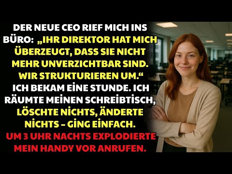 My director convinced the new CEO to fire me – then the servers crashed.