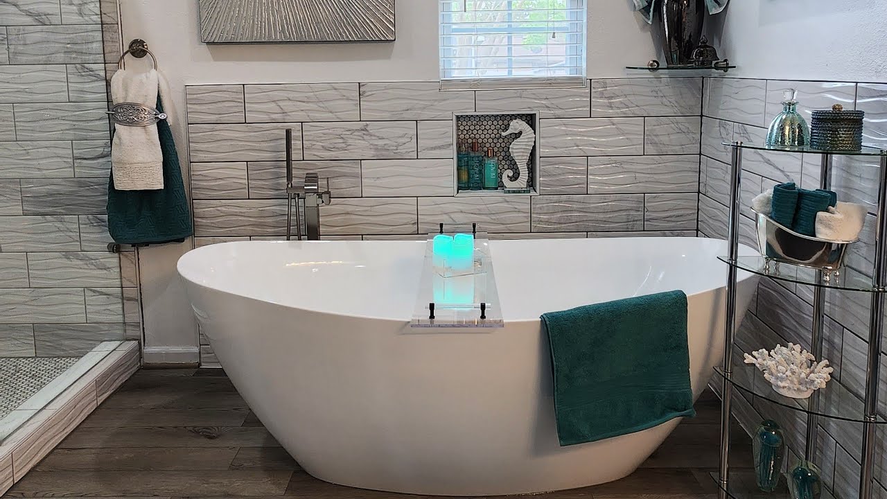 MASTER BATHROOM TOUR WITH IDEAS