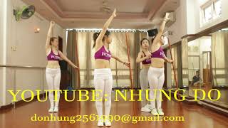 Bài Cơ 3 : 10phút eo thon với gậy dài