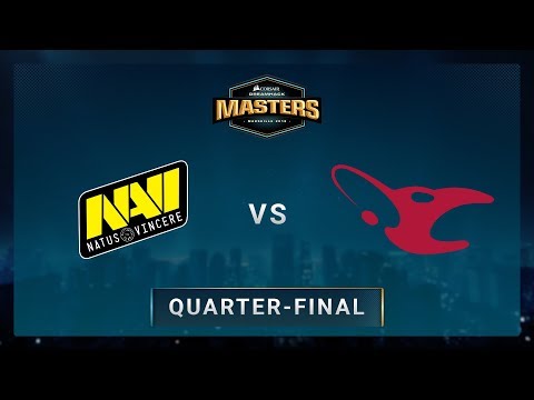 Na'Vi vs Mousesports - Mirage - CORSAIR DreamHack Masters Marseille 2018