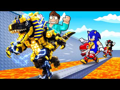 I PRETENDED TO BE A NOOB THEN USED ANUBUBU MONSTER IN ROBLOX !!