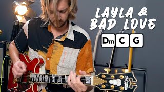 Eric Clapton - Bad Love & Layla guitar tutorials & discussion