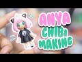 Anya Chibi Making Polymer Clay