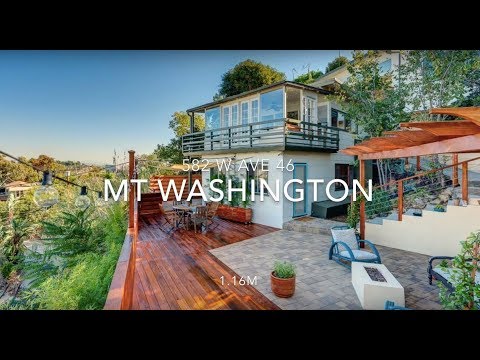 582 West Avenue 46 - Mount Washington House Tour - Beautiful views!