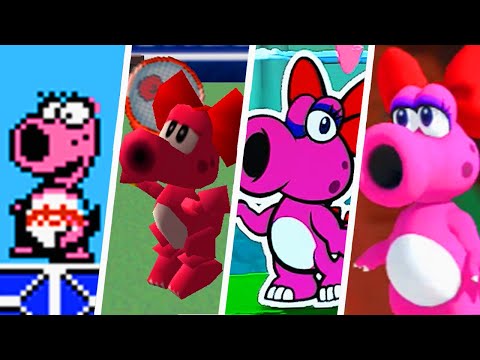 Evolution of Birdo (1987 - 2021)