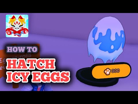 Icy Eggs Location in Pet Simulator 99 - Hatch Icy Eggs for Advent Calendar Quest