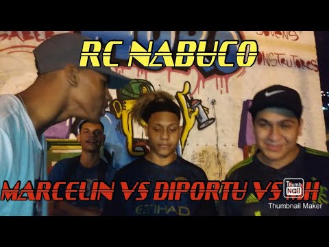 (REPESCAGEM) DIPORTU VS MARCELIN VS MH SEMIFINAL RODA CULTURAL NABUCO EDIÇÃO 3