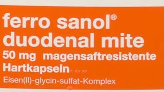 Ferro Sanol Dragees Eisenmangel Symptome Behandlung Ferro Sanol 100 mg Kapseln