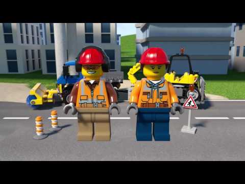 Vidéo LEGO City 60152 : Le déblayage du chantier