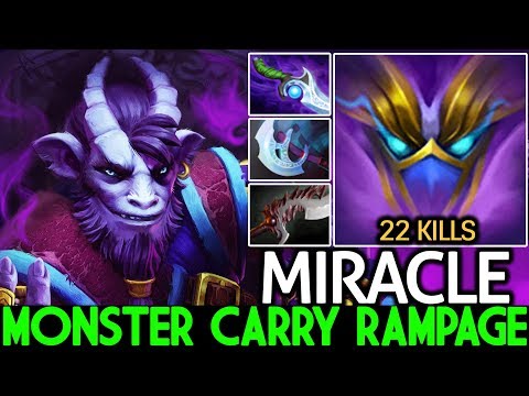 MIRACLE [Riki] Monster Rampage Carry Agi Gameplay 7.25 Dota 2