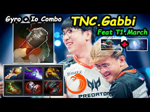 TNC Gabbi  [Gyrocopter] Monster Carry 11K MMR Feat March  IO INSANE DAMAGE Combo Dota 2 pro Gameplay