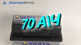 Varta 6СТ-70 BLACK dynamic E9 (570144064) - відео 1