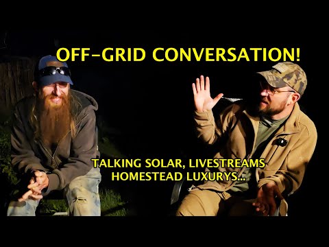 Talking off grid with luxuries featuring Ridge King #narrowayhomestead #offgridlife #luxury  #solar