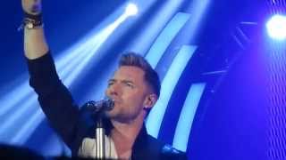 Ronan Keating - The Way You Make Me Feel live at Birmingham&#39;s LG Arena 25/1/13