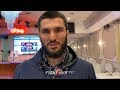 ARTUR BETERBIEV "IM READY FOR GVOZDYK! I DONT THIK OF CANELO KOVALEV I HAVE A FIGHT OCT 18TH!"