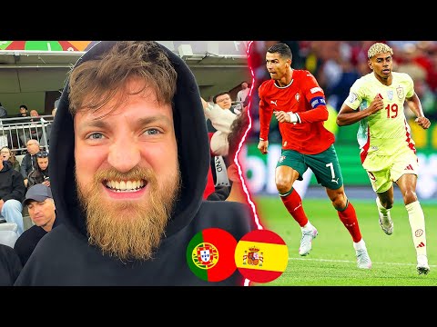 Portugal vs. Spanien - FINALE Stadionvlog 🏆 | RONALDO VS. LAMINE ♥️🐐 | ViscaBarca