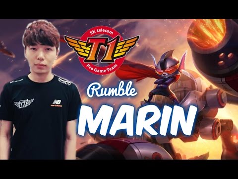 SKT T1 MaRin RUMBLE Top vs Riven Patch 5.18 | League of Legends
