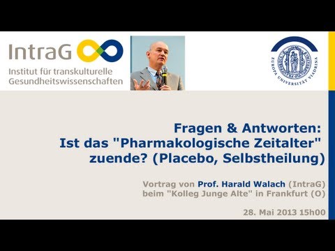 Prof. Harald Walach: Das Ende der "Pharmakologischen Ära"? (F&A)