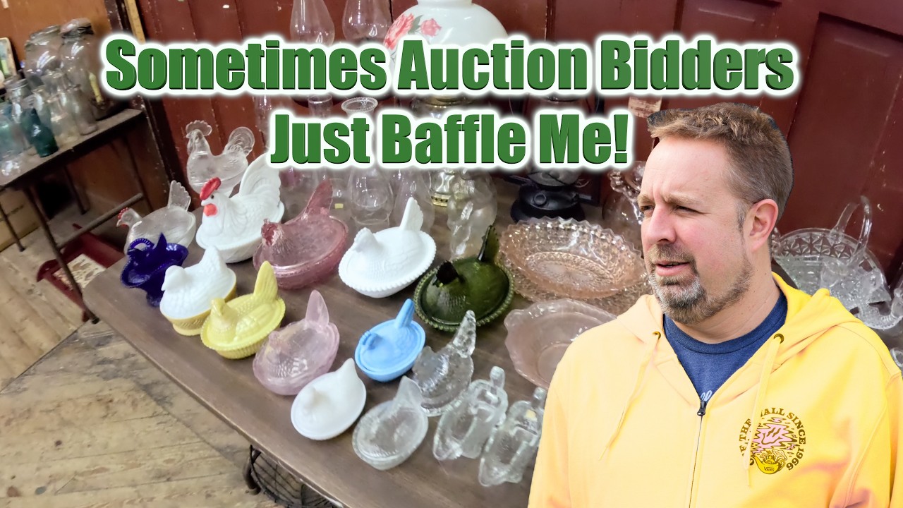 Estate Auction time!  See what we are selling and how much some things brought!