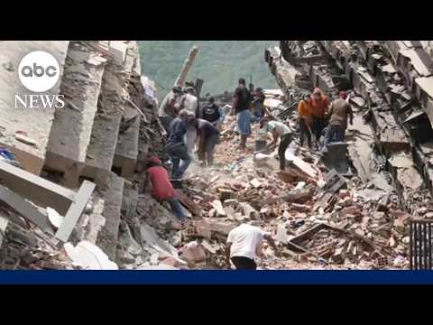 Venezuelan security guard rescued 8 days after twin earthquakes