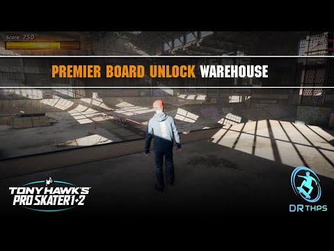 "THPS1+2 Warehouse Premier Board Unlock / Secret Score"