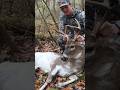 I Shot a RARE PIEBALD BUCK!! #deerhunting #hunting #piebald #shorts