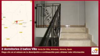 preview picture of video '3 dormitorios 2 baños Villa se Vende en Venta De Villa, Arboleas, Almeria, Spain'