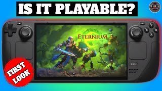 Eternium on the Steam Deck - Is It Playable? It Could be Epic - Oh Boy!