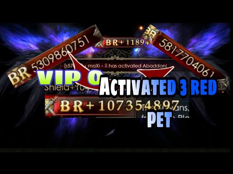 VIP :0 BOOST BR ACTIVATED 3 RED PET || Legacy Of Discord