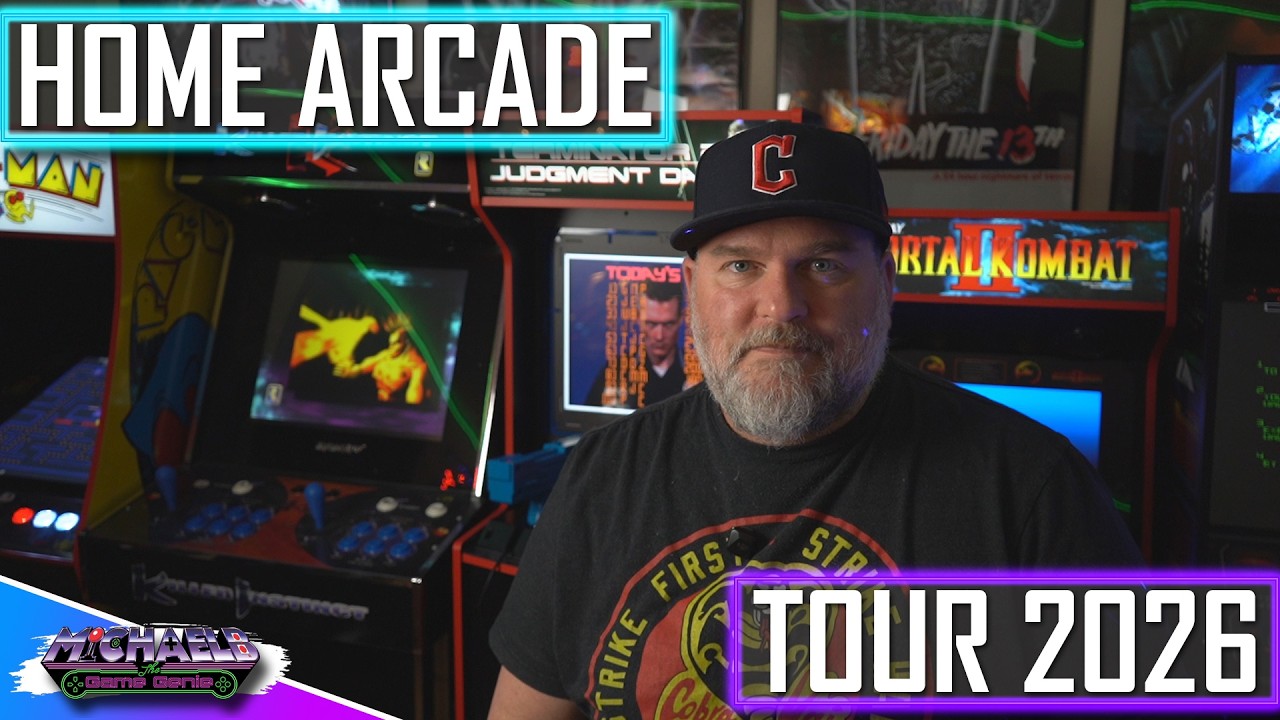 Home Arcade Tour 2026! Arcade1Up, Basic Fun, Stern Pinball, Real Arcades & More!